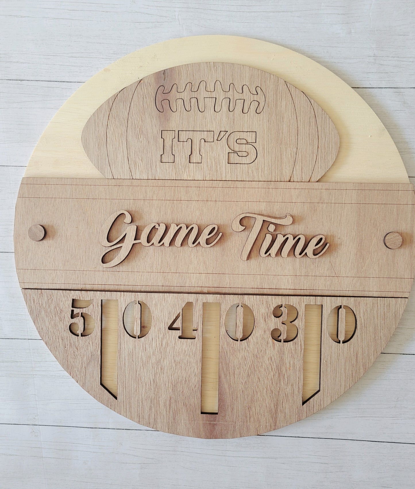 It's Game Time Door Hanger
