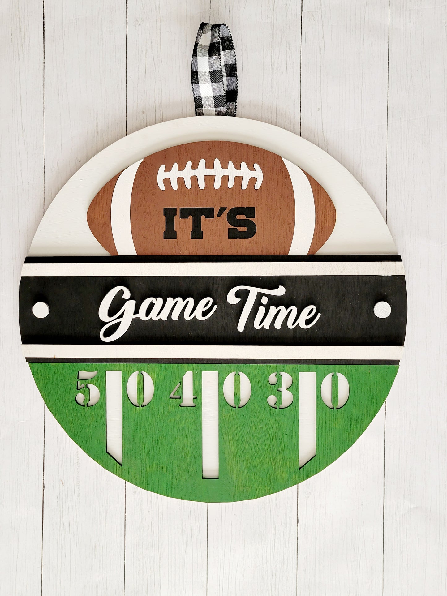 It's Game Time Door Hanger