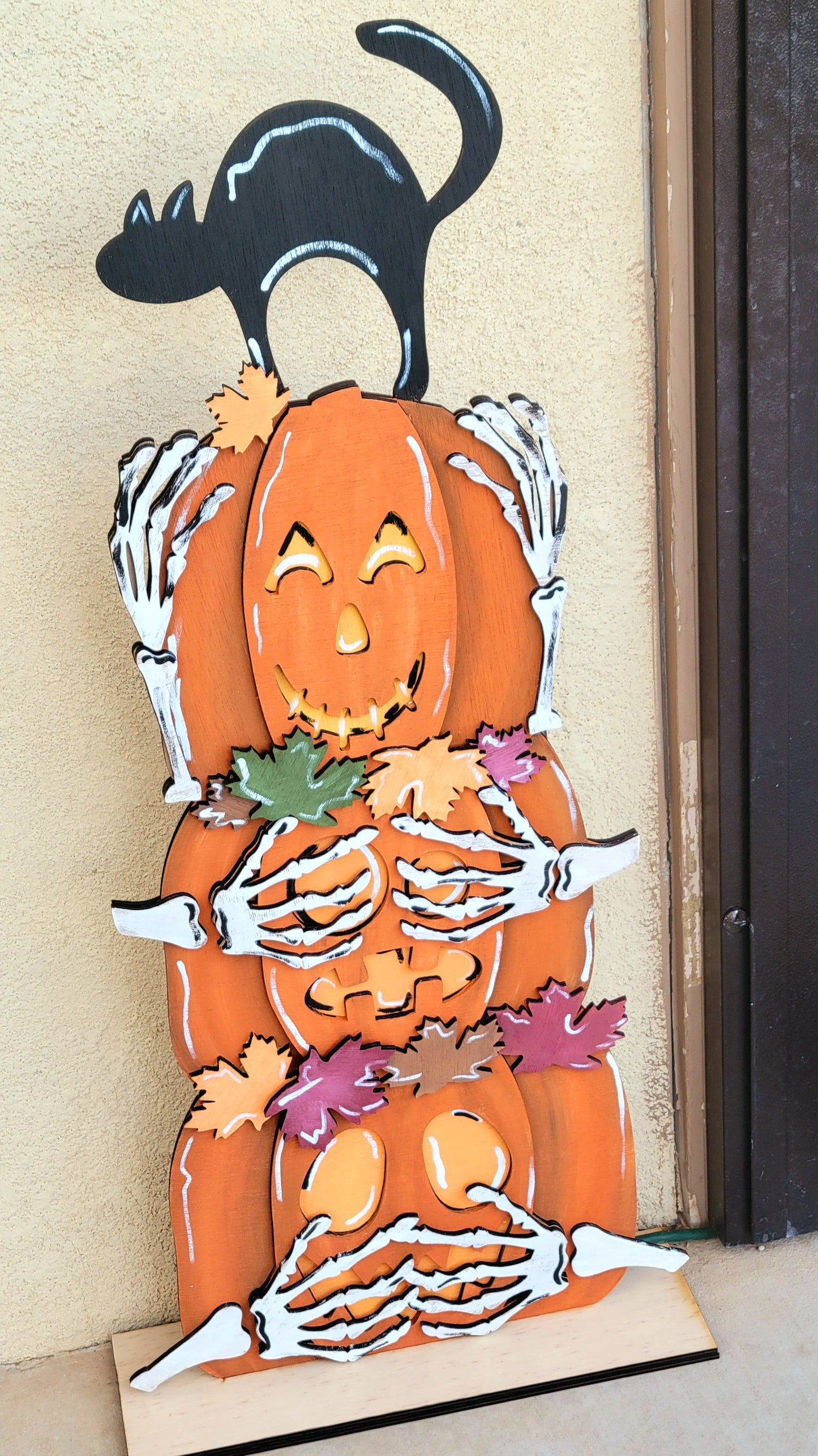 Stacked Pumpkins