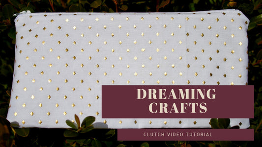 Lined Clutch Bag