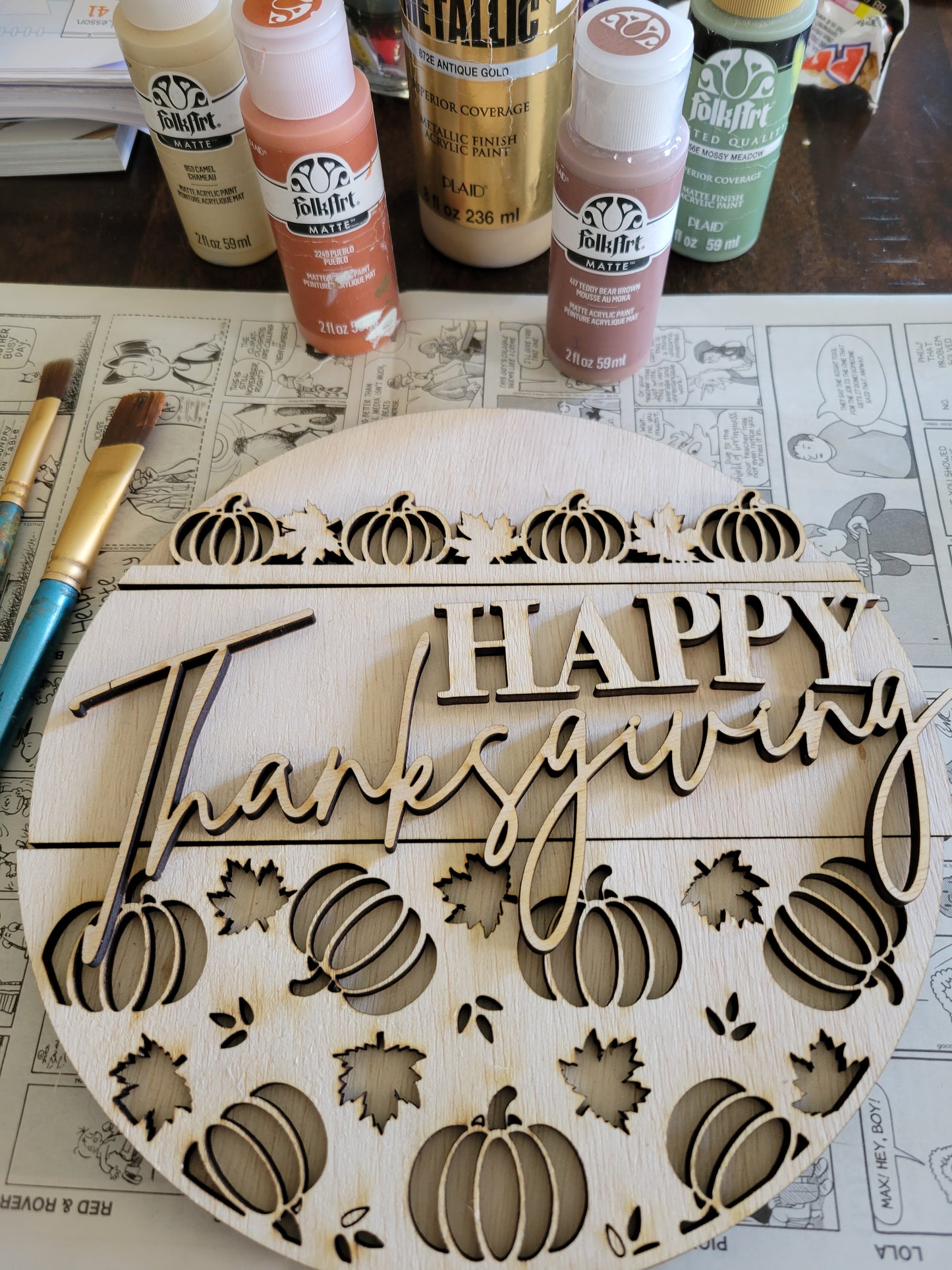 Happy Thanksgiving Sign